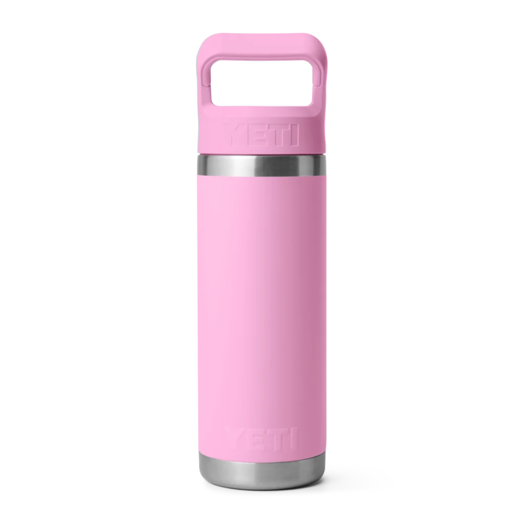 新品未使用 YETI Rambler 18oz Bottle パワーピンク Yeti Rambler 18oz Water Bottle with Color Matched Straw Cap