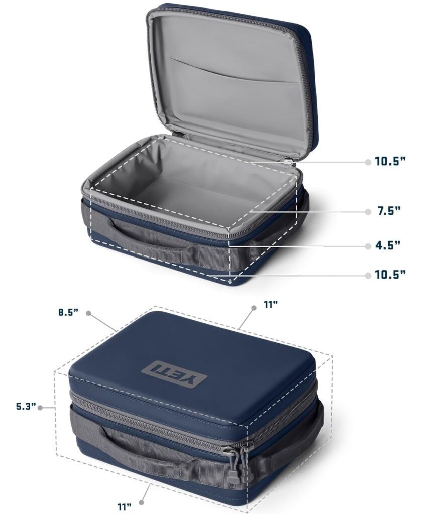 新品未使用★ YETI day trip lunch box. チャコール Yeti Daytrip 5L Insulated Lunch Box - Charcoal | Berings