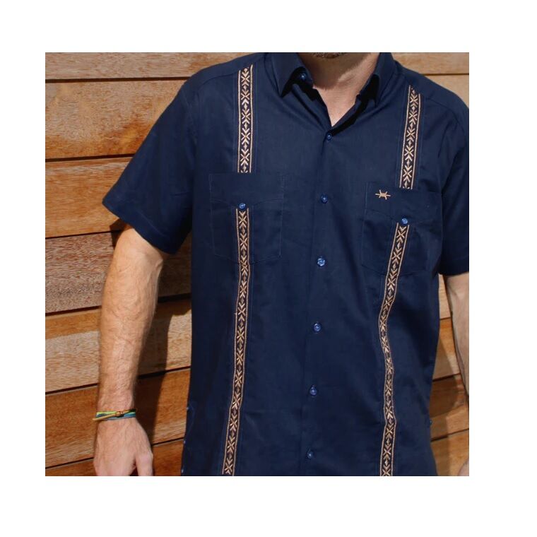 18ss TENDERLOIN GUAYABERA SHT L/S シャツ　M Texas Standard Libre Guayabera Western Fishing Shirt | Pinto