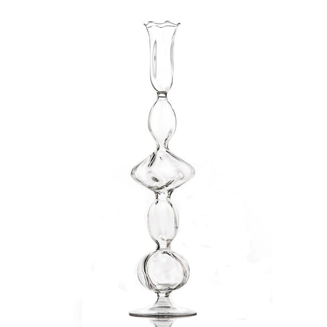 Abigails Glass Candlestick - Thumbnail 2