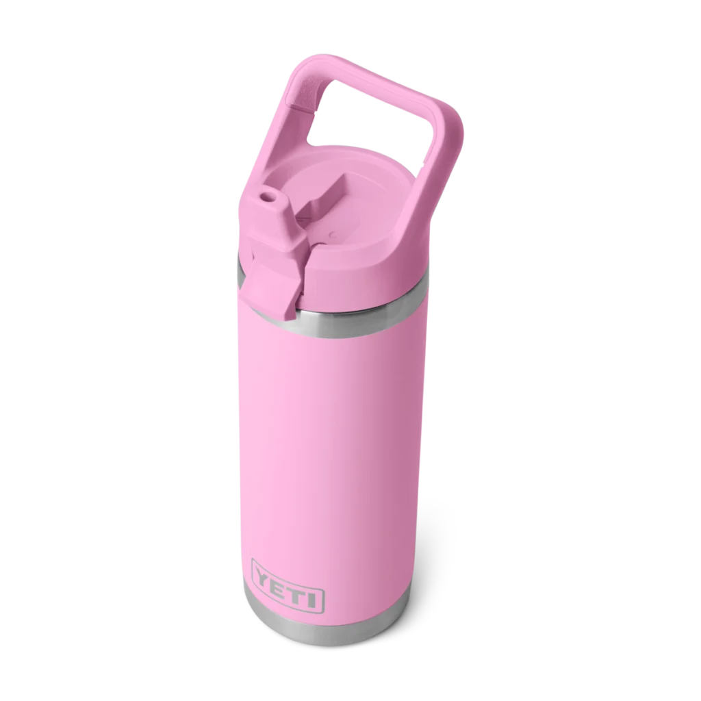 Yeti Rambler 18oz Water Bottle with Color Matched Straw Cap