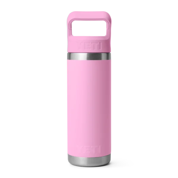 Yeti Rambler 18oz Water Bottle with Color Matched Straw Cap