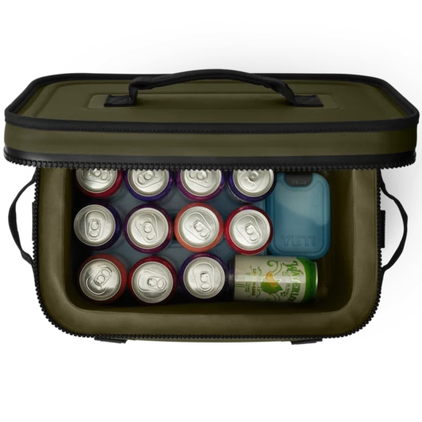 Yeti Hopper Flip 18 Soft Cooler - Olive | Berings Yeti Hopper Flip 18 Soft Cooler - Olive | Berings